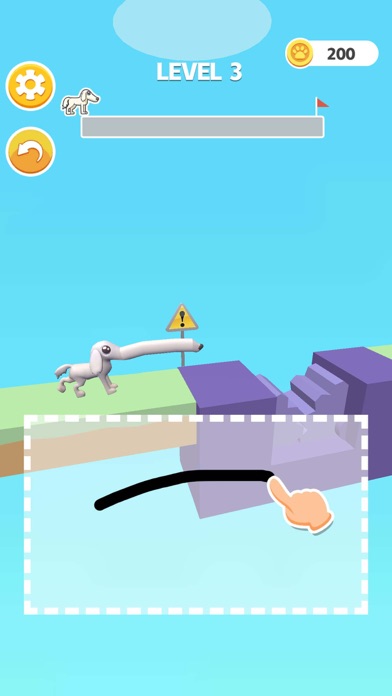Draw Long Dog - To save games Screenshot