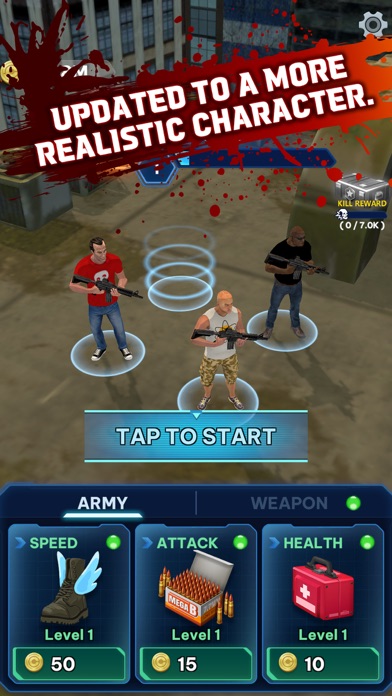 Zombie Armageddon: Endless War Screenshot