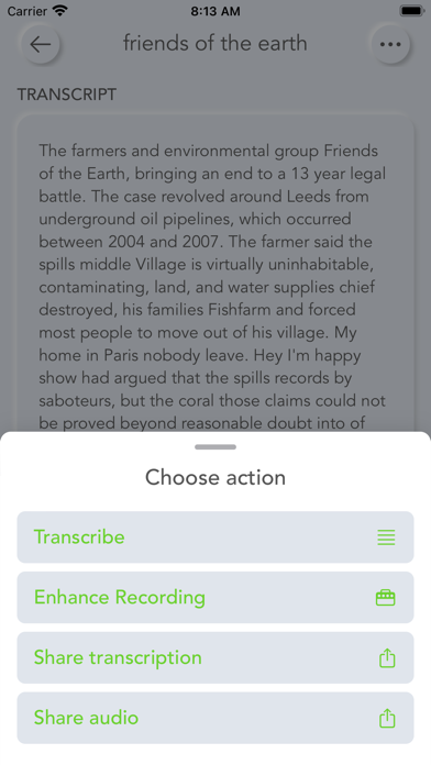 Talk Notes - Speech To Text Screenshot