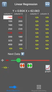 How to cancel & delete quick linear regression 1