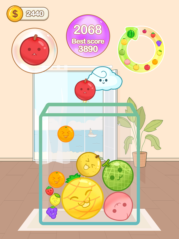 Screenshot #5 pour Watermelon Drop - Merge Fruit