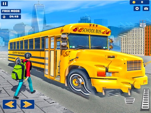 シティスクールバス運転ゲームのおすすめ画像5