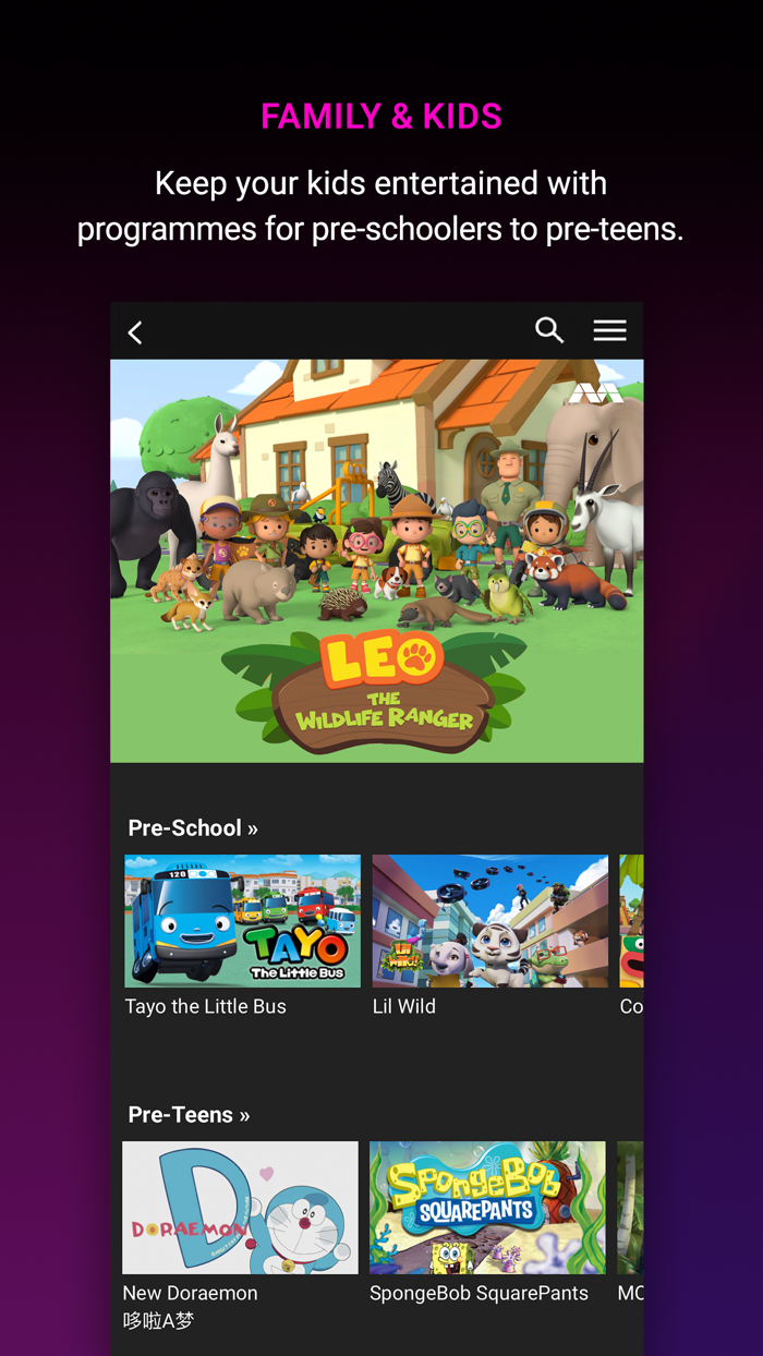 mewatch - Video  Movies  TV