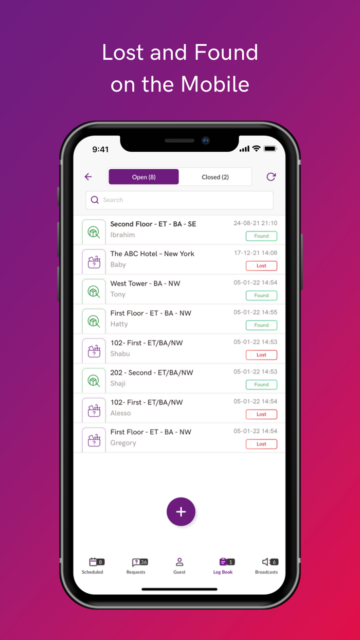 MessageBox - For Hotels