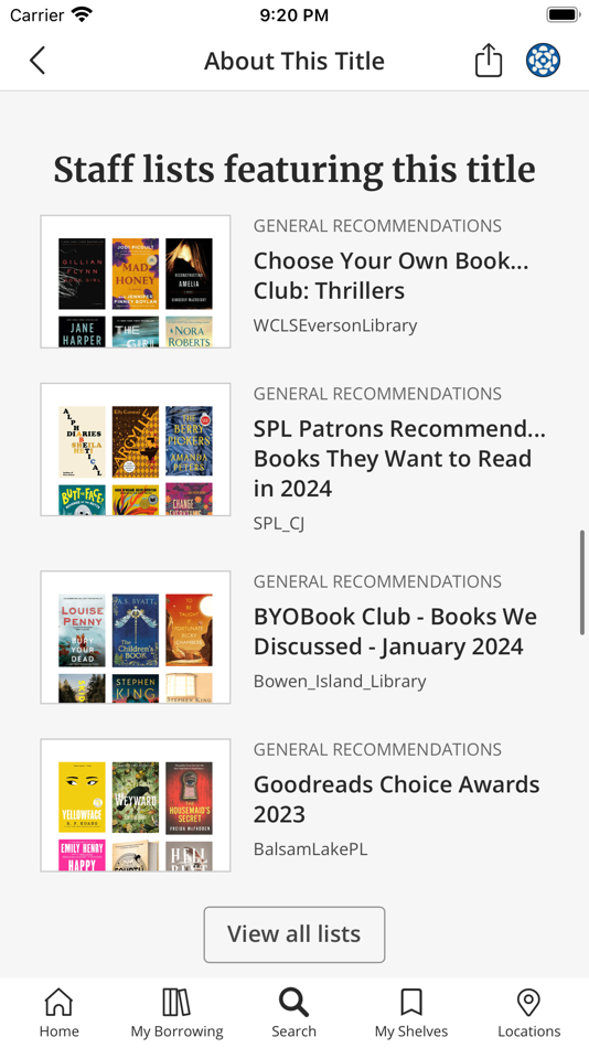 #6. RHPL Mobile (iOS) 由: Richmond Hill Public Library