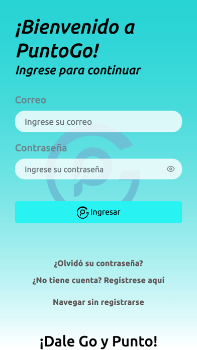 PuntoGo Screenshot