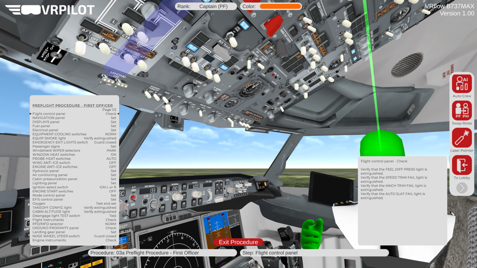 #8. VRflow B737MAX (iOS) 由: VRpilot