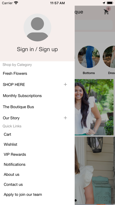 Shoppe3130 Boutique Screenshot