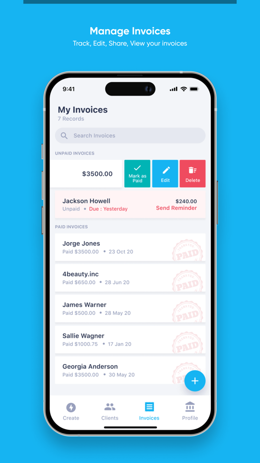 #4. Invoysio: Simple Invoice Maker (iOS) 由: Madhan Nambupitchai