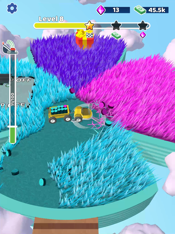 Grass Master: Lawn Mowing 3D iPad screenshot 4 - Games app