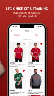 official liverpool fc store iphone screenshot 2