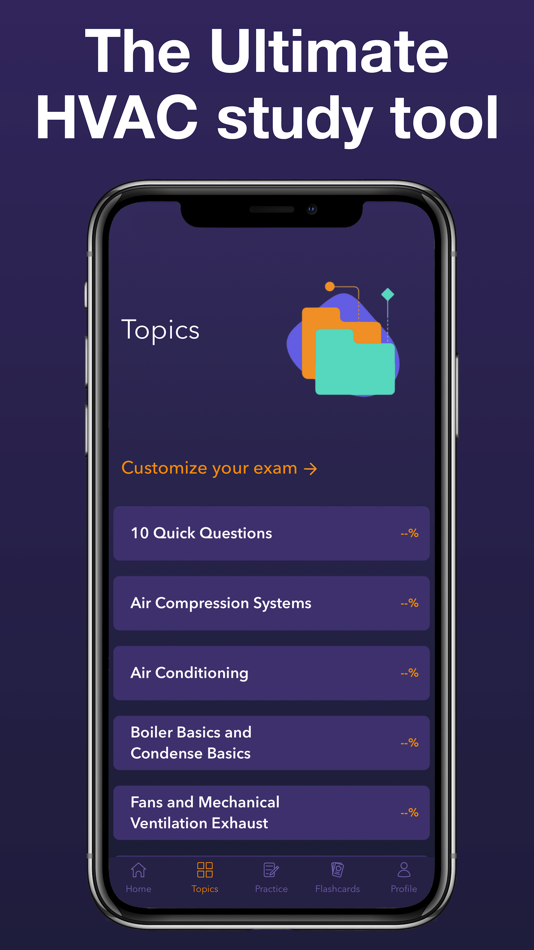 #1. HVAC Practice Test 2025 (iOS) By: Get Exam