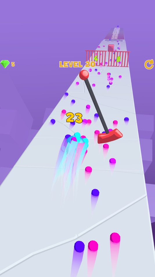 #5. Stick and Roll (iOS) 由: Elif Koc