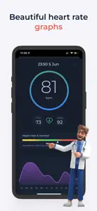 Pulse heart rate monitor screenshot #4 for iPhone