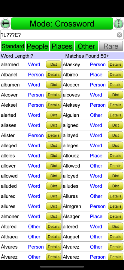 Crossword Solver Screenshots