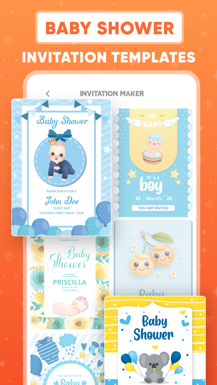 Invitation Maker Birthday