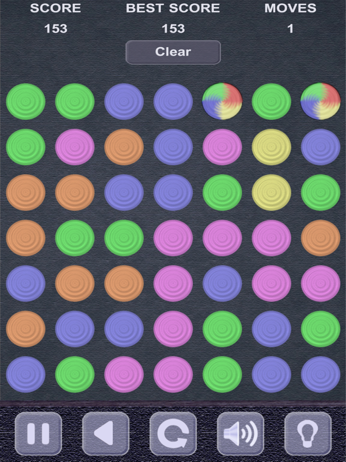 Color Bubbles in line