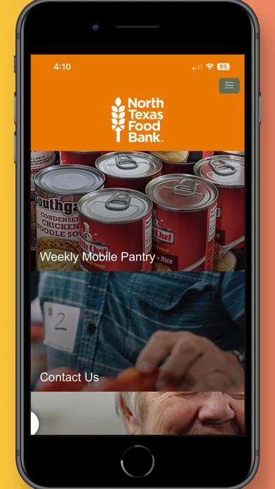 North Texas Food Bank Screenshot