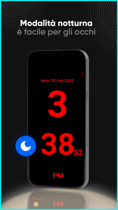 Screenshot #1 pour Grande Horloge Digitale