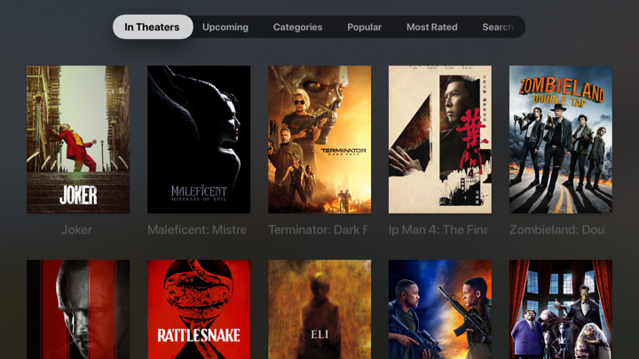 Screenshot #3 pour Movies & TV Shows Trailers