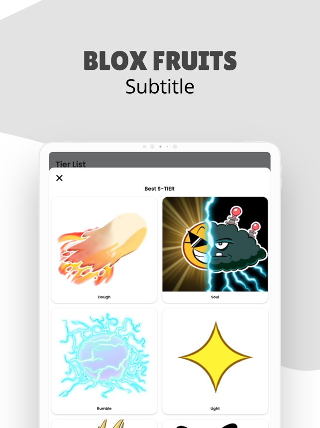 Rate my blox fruits tier list