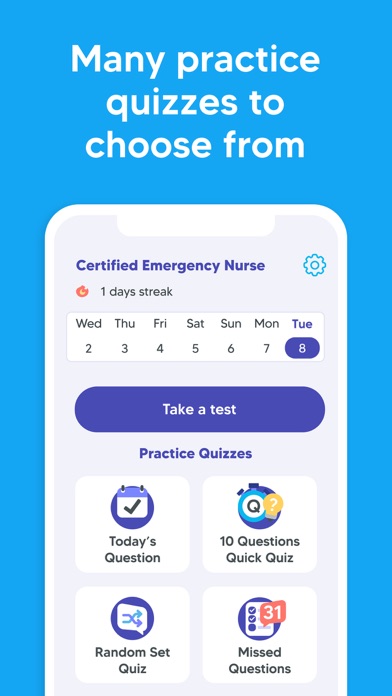 CEN Exam Prep & Practice Test Screenshot