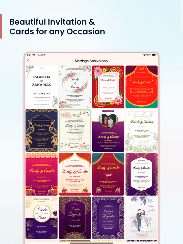 Invite Card - Invitation Maker