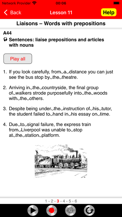 Fluent English Speech Screenshot