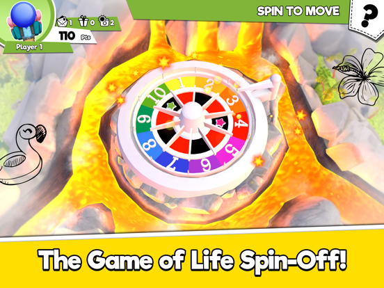 THE GAME OF LIFE: Road Trip iPad app afbeelding 1