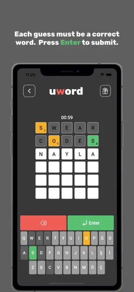 Game screenshot Uword: Online Word Game hack