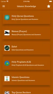islamic general knowledge iphone screenshot 2