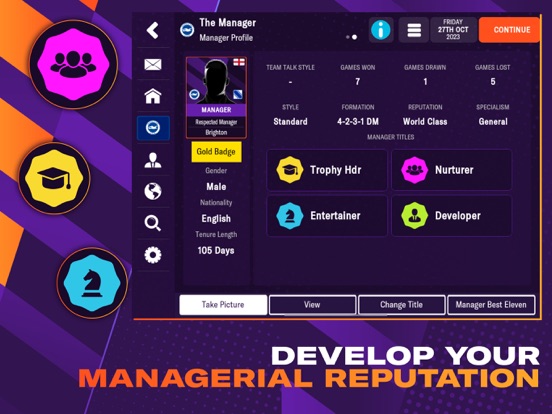 Football Manager 2024 Mobile iPad app afbeelding 3