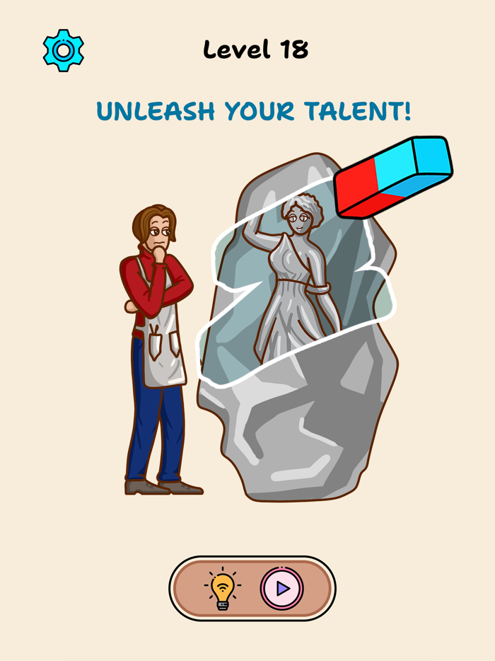 DOP 2－ Delete one part puzzle