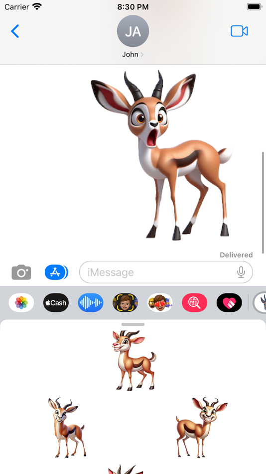#6. Springbok Stickers (iOS) 게시자: Paul Scott