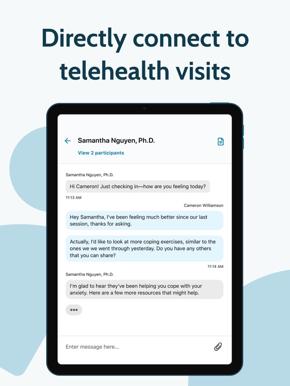 One Heart Portal iPad screenshot 4 - Medical app
