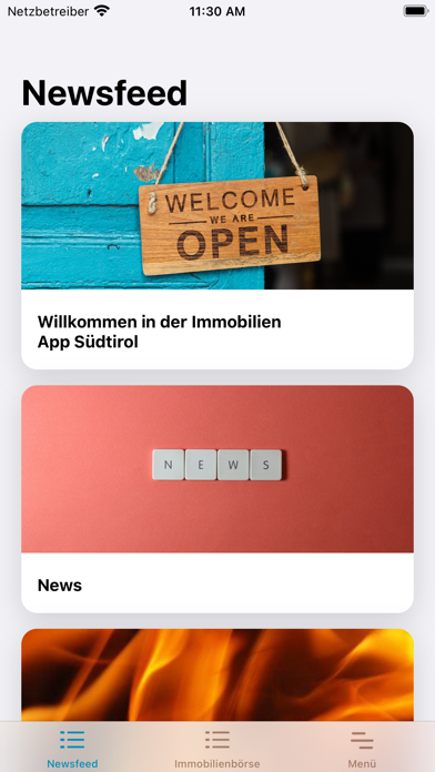 Immobilien App Südtirol Screenshot
