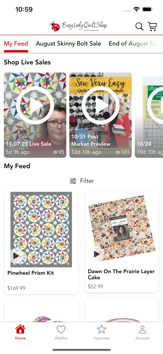 Busy Lady Quilt Shop