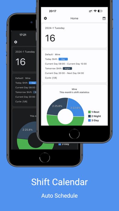 Shift Calendar - Auto Schedule Screenshot