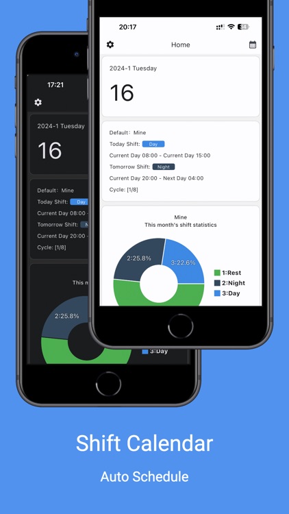 Shift Calendar - Auto Schedule