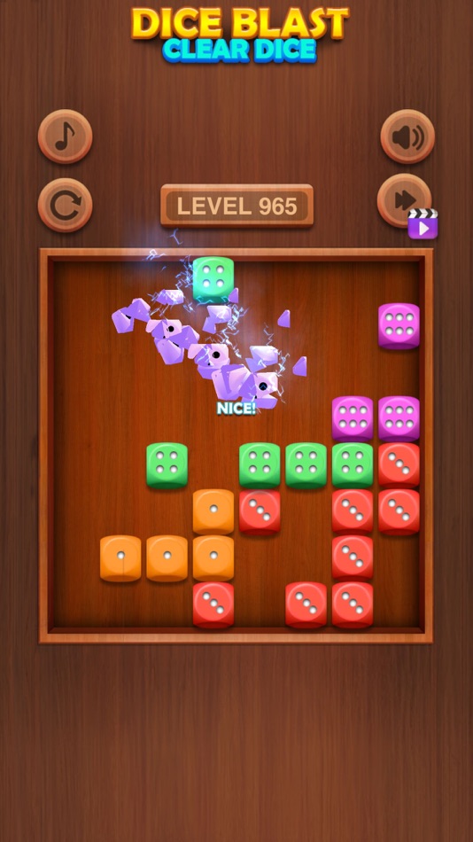 #3. Dice Blast - Clear Dice Puzzle (iOS) 由: Bharath Bn