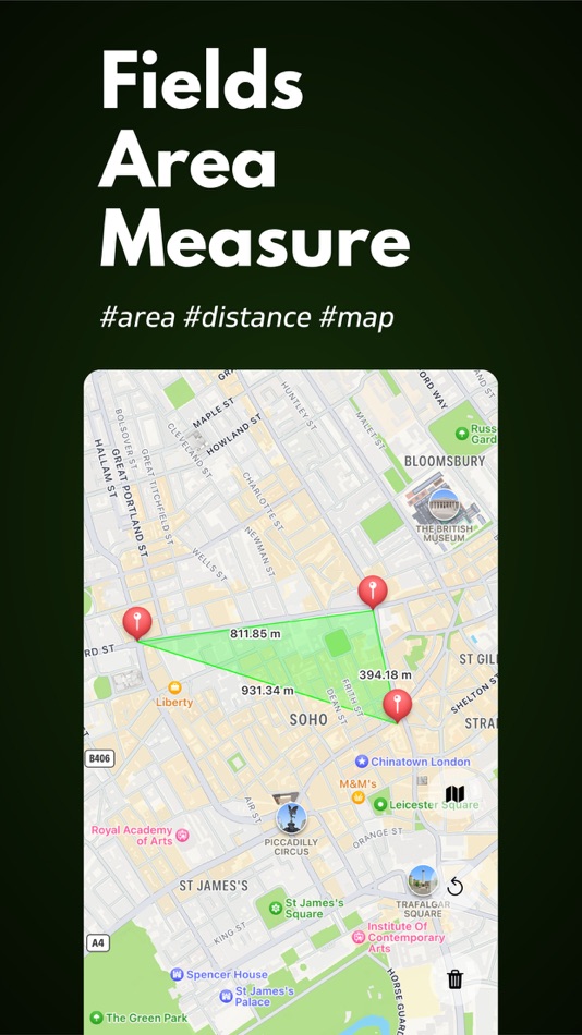 Field Area Measure+ - 1.0.1 - (iOS)