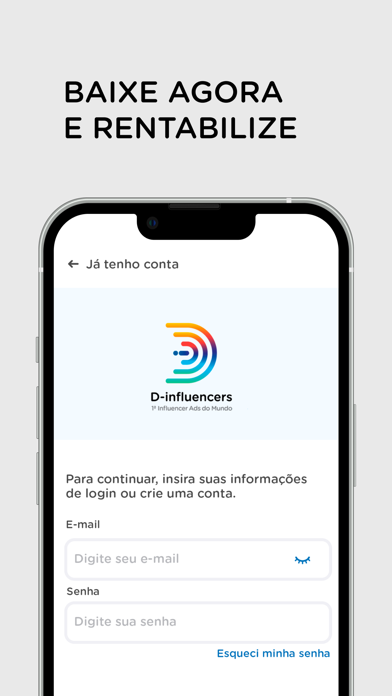 D-Influencers Screenshot