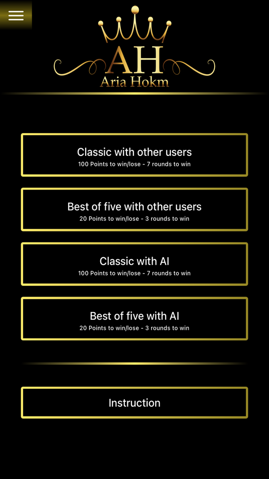#2. Hokm حکم – Multiplayer Game (iOS) By: Nima Gholamweisi