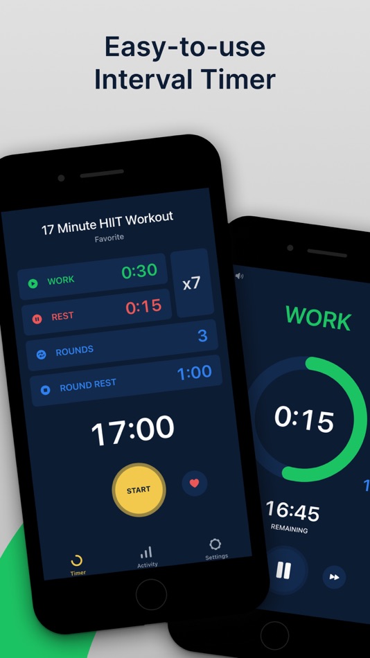 #1. Interval Timer - HIIT & Tabata (iOS) Με: Sebastian Prasa