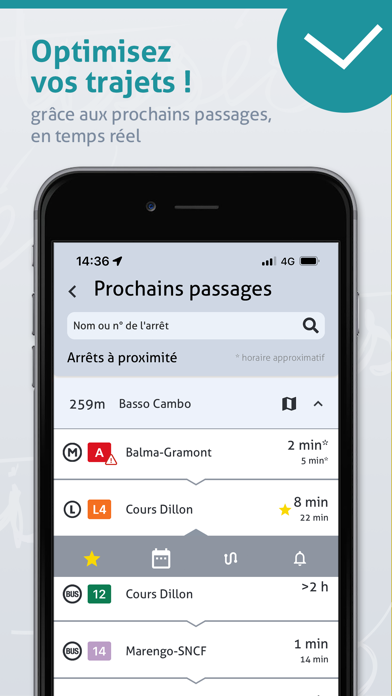 Screenshot #3 pour Tisséo : Métro, Tram, Bus