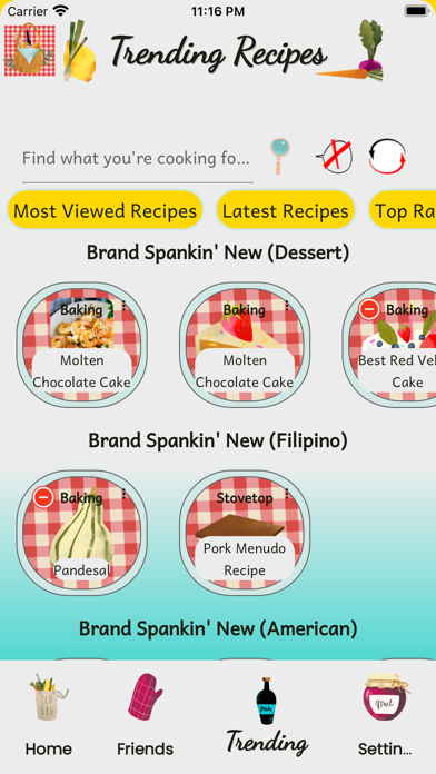 Checkered Table Cloth Screenshot