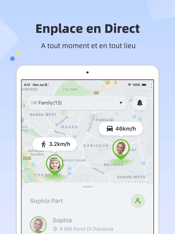 Screenshot #4 pour Geonection-Suivre et Localiser