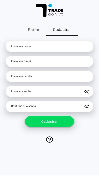 Trade ao Vivo Screenshot