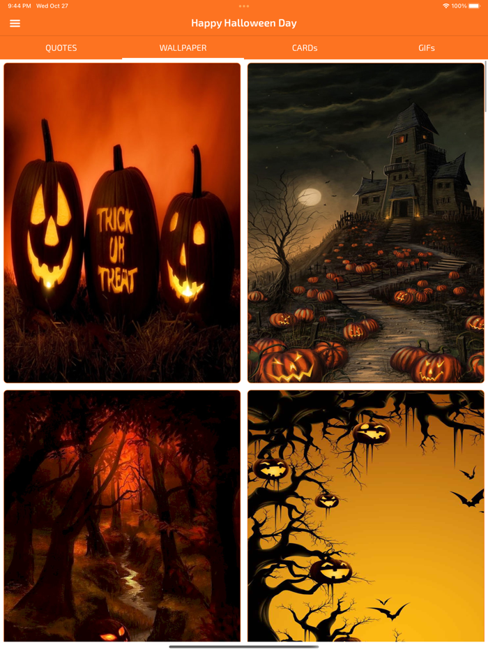 Halloween Cards and Wallpaper