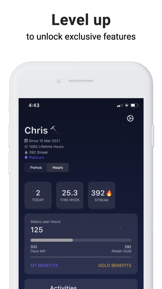 #5. Milki - Pomodoro Study Timer (iOS) 由: Christopher ODonnell